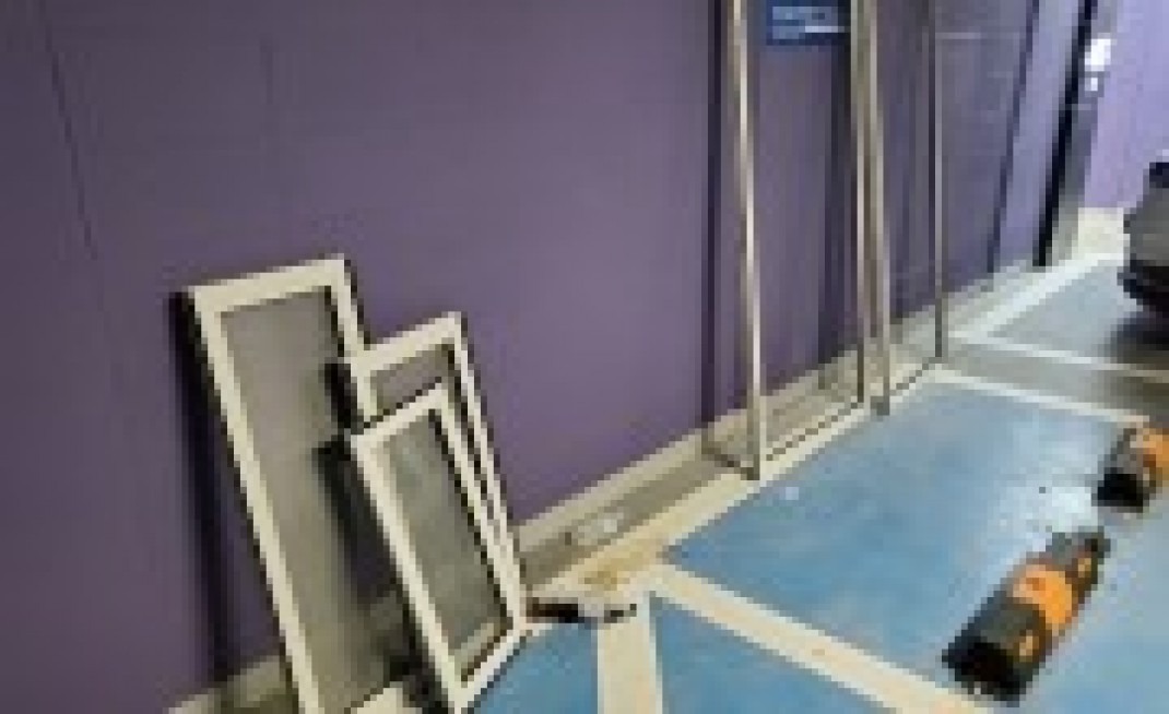 군산 디오션시티 더샵 미세방충망, 메트로2차 추락방지망 시공