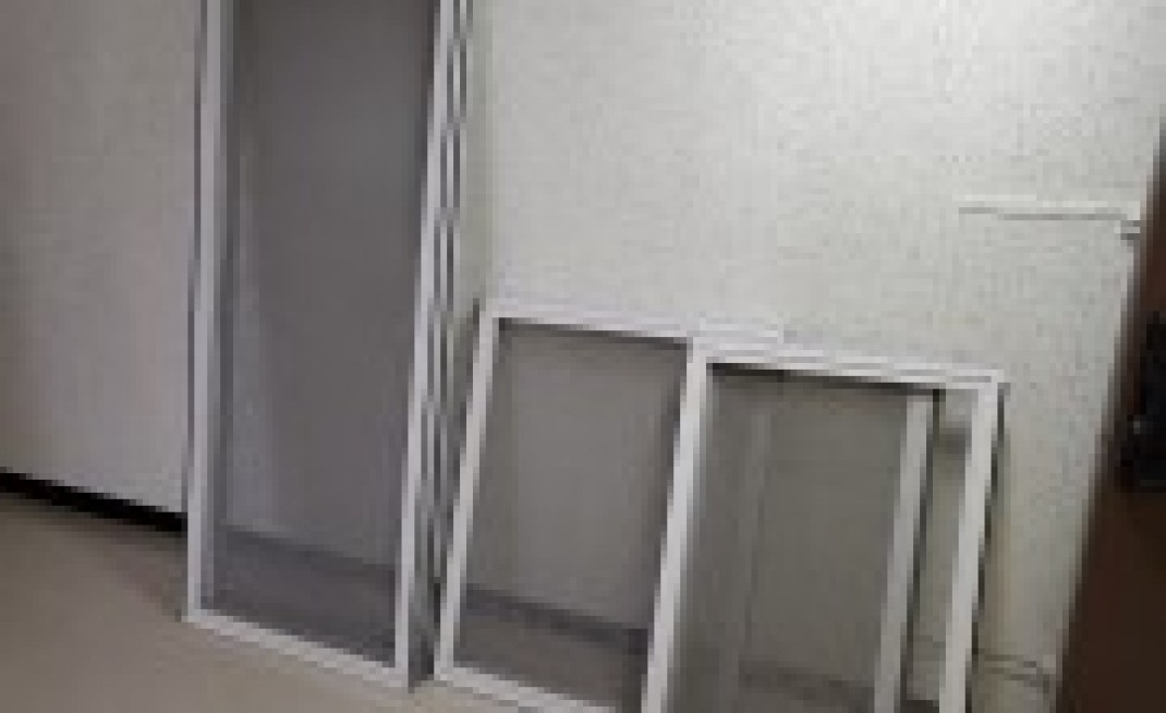 서천 장항 이테크더리브 미세방충망 시공